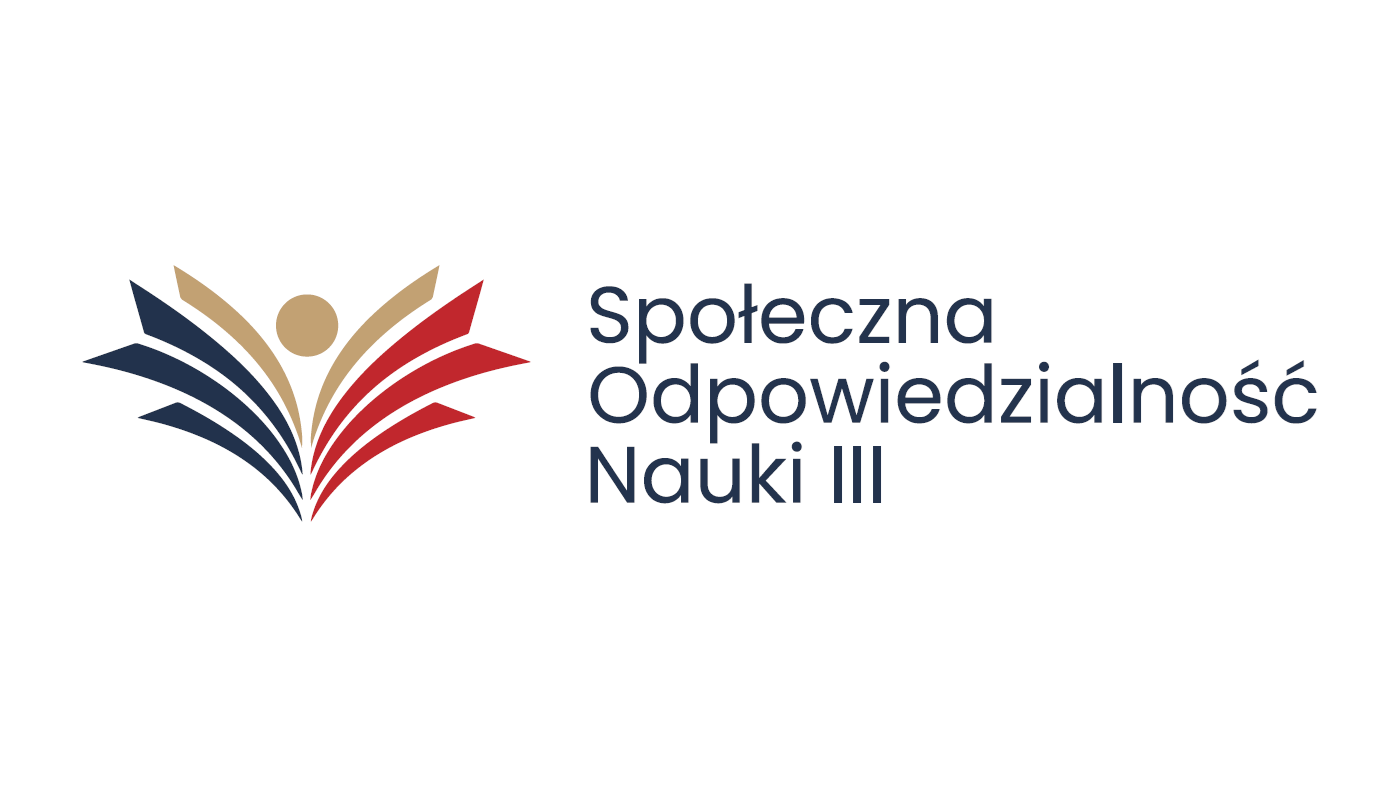 Logo programu Społeczna Odpowiedzialność Nauki III